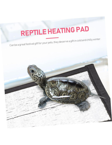 3 Almohadillas Térmicas para Reptiles Toddmomy 16x16cm Invierno