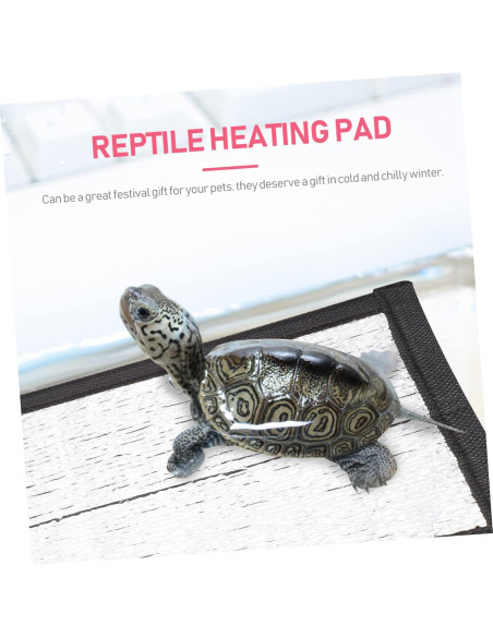 3 Almohadillas Térmicas para Reptiles Toddmomy 16x16cm Invierno