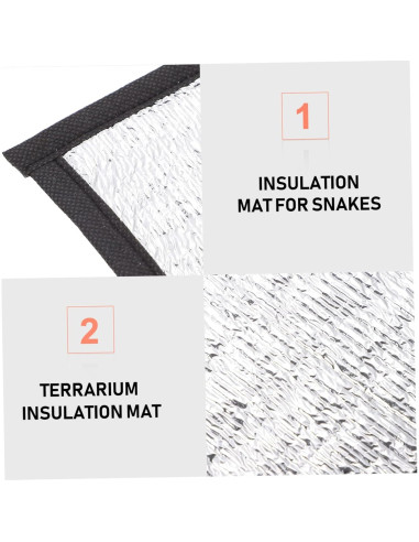 3 Almohadillas Térmicas para Reptiles Toddmomy 16x16cm Invierno