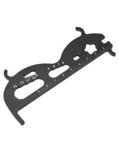 Medidor de Cadena de Bicicleta UBCTUG Acero Inoxidable Plata