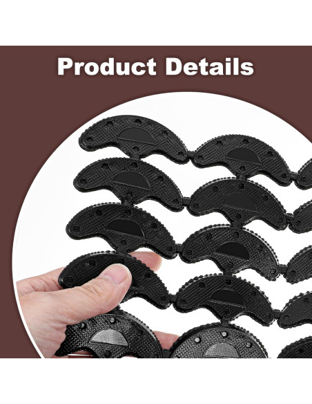 Kit de Reparación de Tacones Negras ElevateTech - 28 Pares