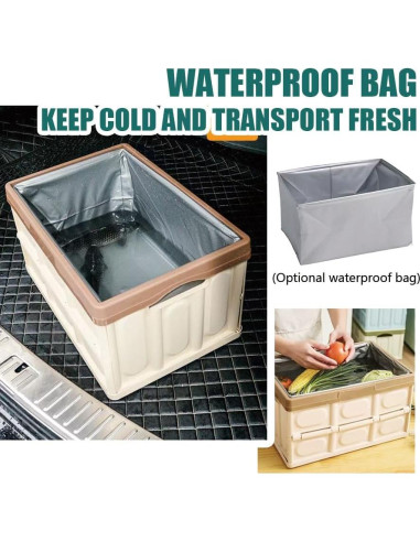 Organizador de Maletero Plegable CAGRPL Azul 53x36x29 cm