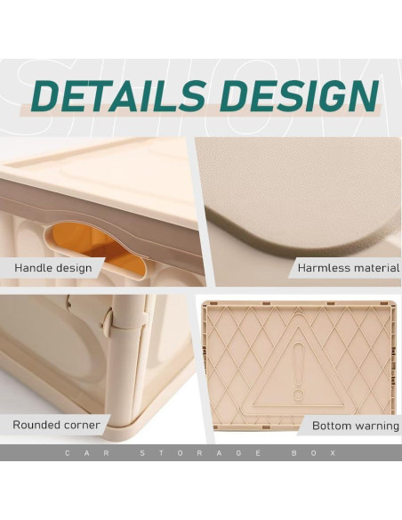 Organizador de Maletero Plegable CAGRPL Azul 53x36x29 cm