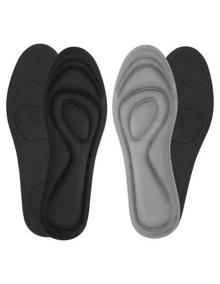 2 Pares de Plantillas Ortopédicas WY LIGHTING para Fascitis Plantar