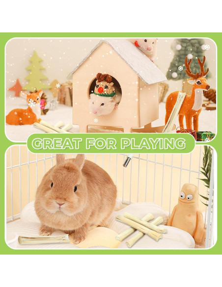 Juguete de Masticar de Bambú Natural WYOMER 445g para Mascotas