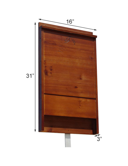 Kit Casa para Murciélagos Doble BestNest con Poste Telescópico