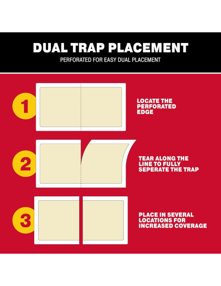 Trampas de Pegamento Catchmaster 6 Unidades para Cucarachas y Insectos