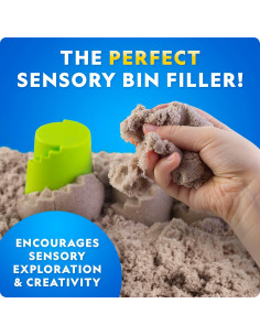 Arena Lunar Nacional Geographic 2.72 kg Multicolor con Moldes 2