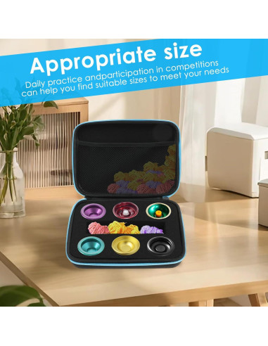 Bolsa de Almacenamiento para Yoyo 6 Agujeros Tela Resistente