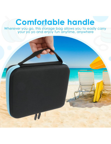Bolsa de Almacenamiento para Yoyo 6 Agujeros Tela Resistente