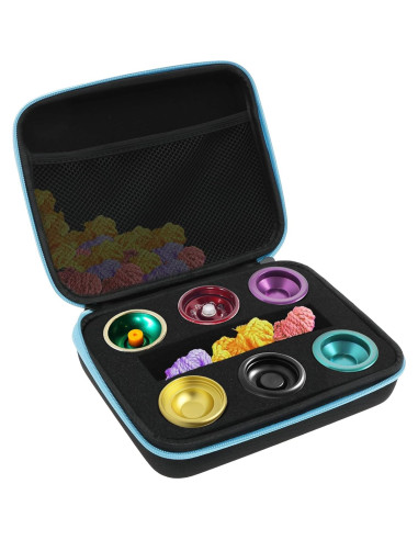 Bolsa de Almacenamiento para Yoyo 6 Agujeros Tela Resistente