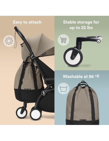 Bolsa de Almacenamiento Stokke YOYO3 Taupe - 10 kg Capacidad