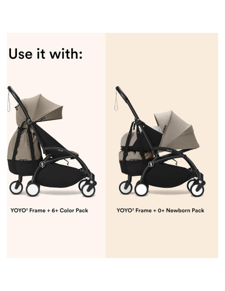 Bolsa de Almacenamiento Stokke YOYO3 Taupe - 10 kg Capacidad