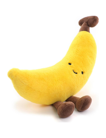 Juguete de Peluche Plátano RECUR 30 cm Suave y Abrazable