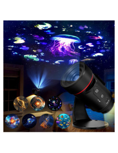 Proyector de Estrellas Galaxy 2-en-1 Genérico HD USB
