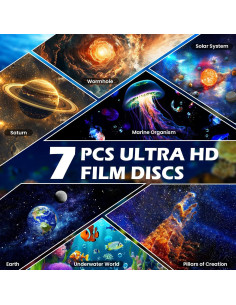 Proyector de Estrellas Galaxy 2-en-1 Genérico HD USB 2