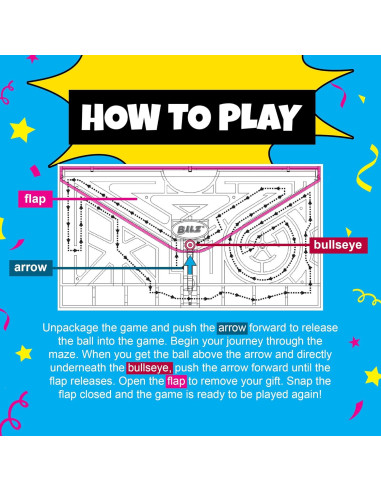Laberinto de Dinero BILZ | Juego de Rompecabezas Reutilizable 8+