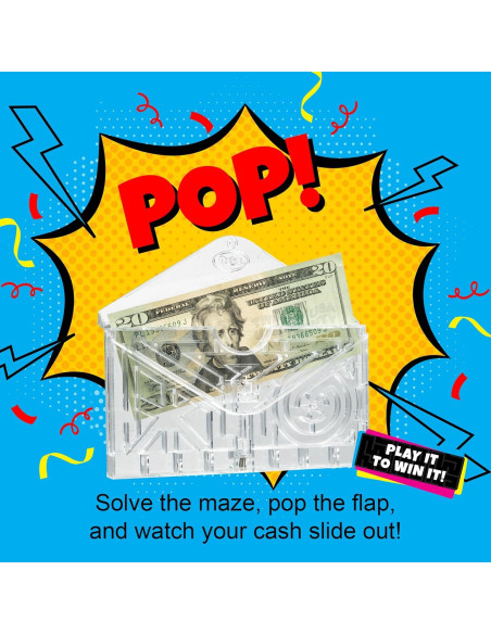 Laberinto de Dinero BILZ | Juego de Rompecabezas Reutilizable 8+