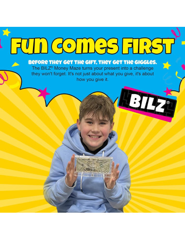 Laberinto de Dinero BILZ | Juego de Rompecabezas Reutilizable 8+