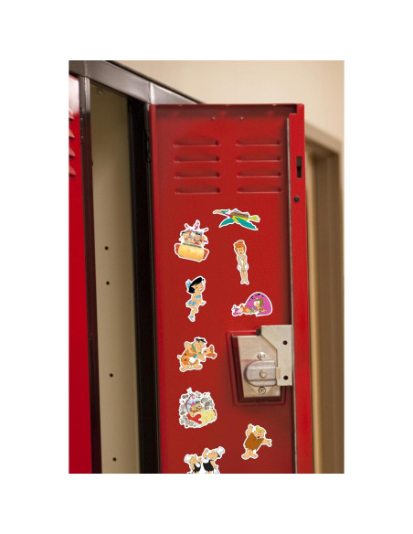 Calcomanías grandes de vinilo Los Picapiedra - 50 unidades