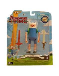 Figura de Acción Finn Hora de Aventura 12.7 cm con 2 Espadas
