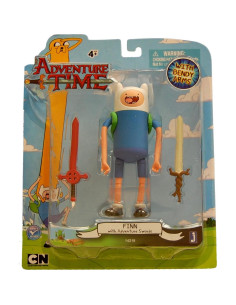 Figura de Acción Finn Hora de Aventura 12.7 cm con 2 Espadas 2