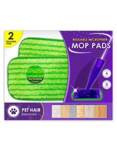 Paños de Mopas Reutilizables Bellababy 30.48 cm - Lavables