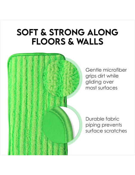 Paños de Mopas Reutilizables Bellababy 30.48 cm - Lavables