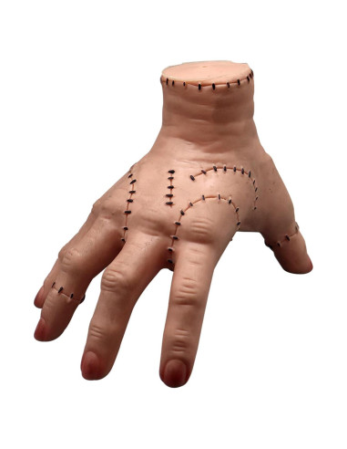 Prop Mano Miércoles Addams Cosplay Halloween 12.7cm