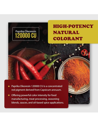 Oleoresina de Pimiento 120000 CU - Extracto Natural 30 ml