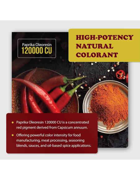 Oleoresina de Pimiento 120000 CU - Extracto Natural 30 ml