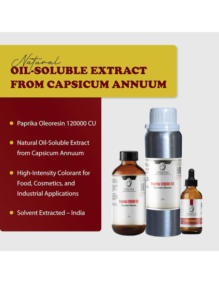 Oleoresina de Pimiento 120000 CU - Extracto Natural 30 ml