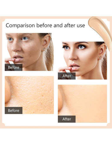 Crema CC Coreana SPF 50 para Piel Madura - Hidratante y Correctora