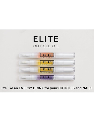 Trío de bolígrafos de aceite para cutículas Elite - 3 fragancias