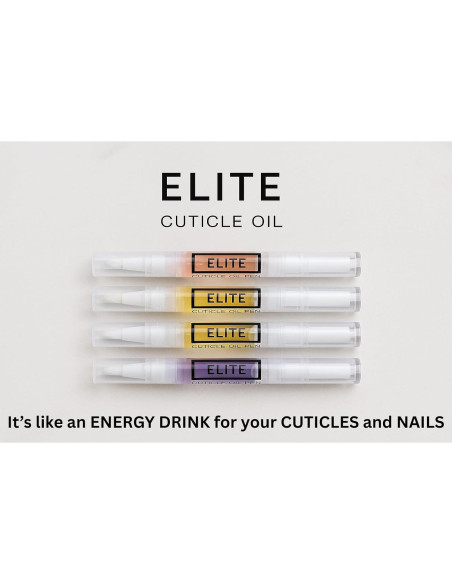 Trío de bolígrafos de aceite para cutículas Elite - 3 fragancias