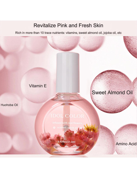 Aceite de Cutícula Aromático Floral 27.2 ml - Manzana