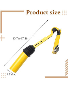 Bloqueo de Palanca de Cambios Bittwee - Antirrobo Universal 35.56 cm 2