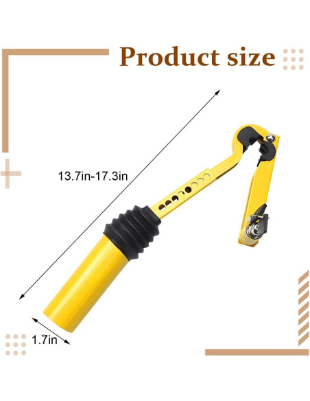 Bloqueo de Palanca de Cambios Bittwee - Antirrobo Universal 35.56 cm