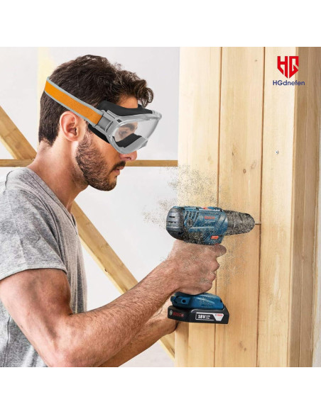 Gafas de Seguridad Anti-Niebla HGdnefen - Lentes Resistentes