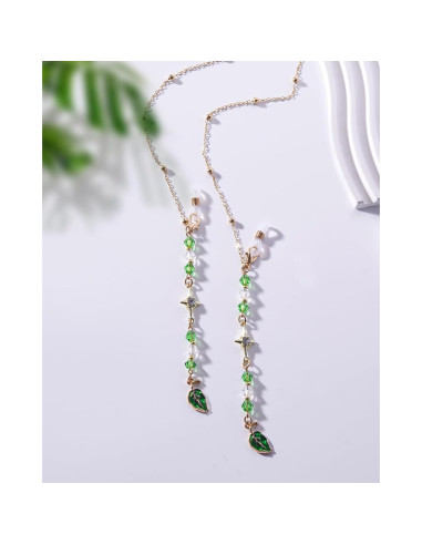 Cadena de Gafas Elegante para Mujeres - 70 cm con Borlas