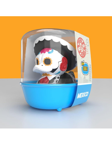TUBBZ Mini Patito de Goma México Día de los Muertos 5 cm