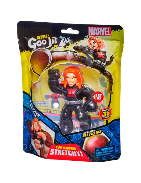 Figura de Acción Viuda Negra Goo Jit Zu Bandai 28 cm