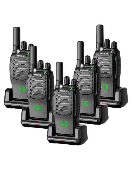 Walkie Talkies Retevis H-777H Recargables 5 Unidades