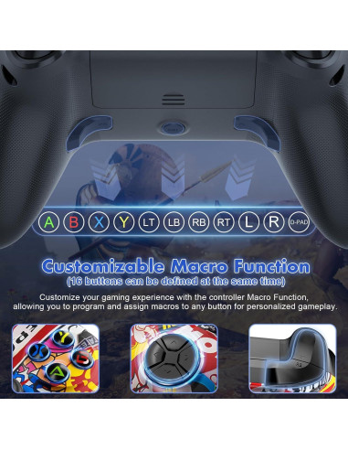 Controlador Inalámbrico Gamrombo para Xbox y PC con Turbo