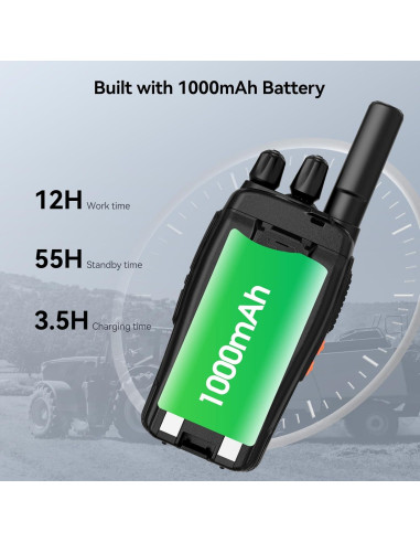 Walkie Talkies Retevis H-777H Recargables 5 Unidades