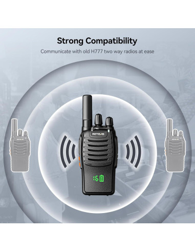 Walkie Talkies Retevis H-777H Recargables 5 Unidades