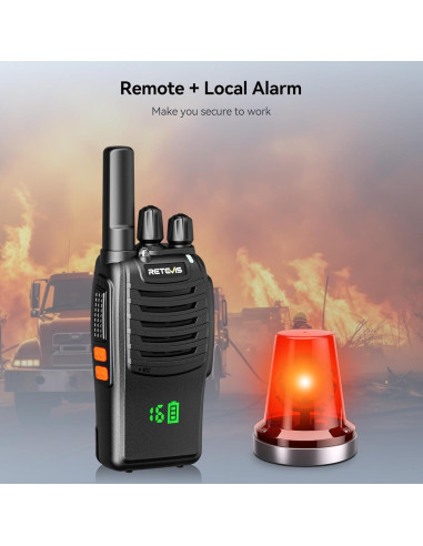 Walkie Talkies Retevis H-777H Recargables 5 Unidades