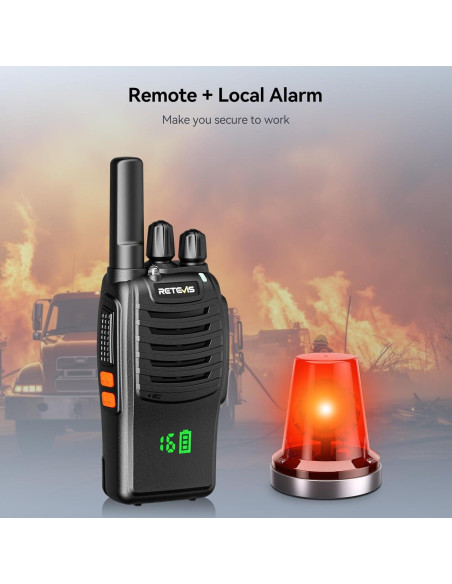 Walkie Talkies Retevis H-777H Recargables 5 Unidades