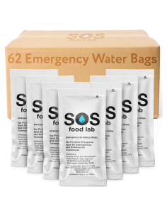 Agua Potable de Emergencia S.O.S - 62 Sachets de 125 ml
