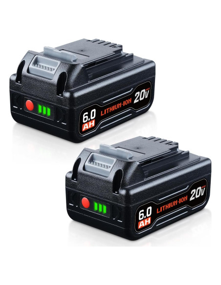 Paquete de Batería de Ión de Litio 20V Black and Decker 2P